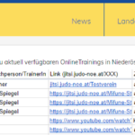 Vereinsübergreifende Online Trainings in NÖ