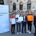 Paul Plott mit Ehrenamtspreis als Jungfunktionär ausgezeichnet Paul Plott mit Ehrenamtspreis als Jungfunktionär ausgezeichnet